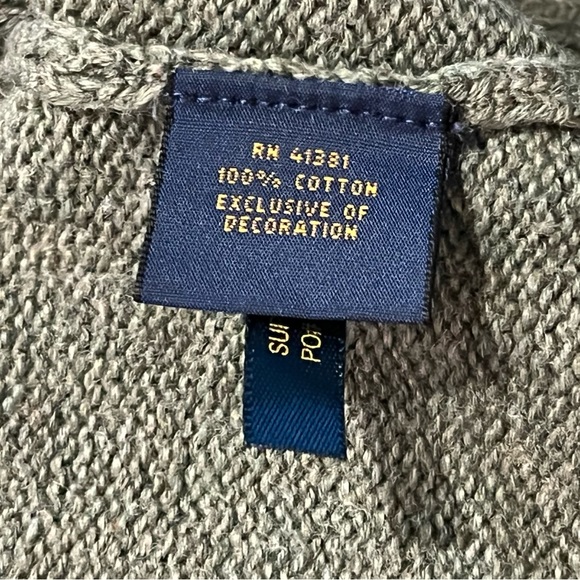 Ralph Lauren green sweater EUC - Picture 8 of 8